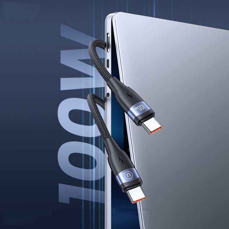 USAMS 100w 2M Fast Charge, USB C to USB C - Image 3