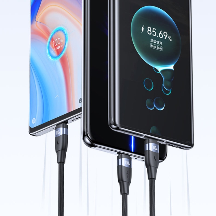 USAMS 100w 2M Fast Charge, USB C to USB C - Image 2