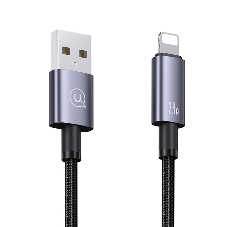 USAMS 1.2M Aluminium, Fast Lightning Charge Cable - Image 2