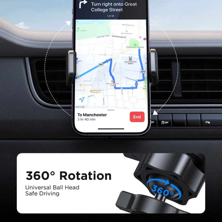 Joyroom JR-ZS377 Car Phone Air Vent Holder - Image 5