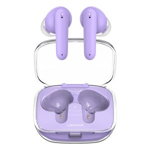 USAMS BE16 TWS Bluetooth Earbuds (Purple)